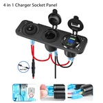 Nilight 4 In 1 Cigarette Lighter Charger Socket Panel QC3.0 Dual Usb Waterproof. Fixed Price $24.98.