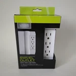Living Soultions Two Usb Port Swivel Outlet-new Open BOX-6 Regular OUTLET-2. Fixed Price $15.00.
