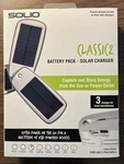 Solio CLASSIC2 Battery Pack And Solar Charger (silver) - Retail. Fixed Price $40.00.