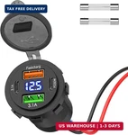 Qidoe 66W 12V Usb Outlet, 4 Port Dual Pd & Quick 3.0 Car Charger Wit. Fixed Price $18.73.