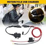 Motorcycle Usb Charger Waterproof Sae Cable Adapter Phone Gps Tablets New. Fixed Price $13.29.