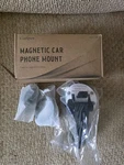 Coolpow Magnetic Car Phone Mount Black Holder With And Wet Wipes. Fixed Price $15.00.