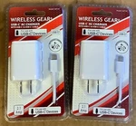 Wireless Gear Ac Charger W/usb-c Cable 4FT 2.1 Amp Lot Of. Fixed Price $10.45.