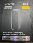 Anker Prime Power Bank 27,650MAH 3-PORT 250W Portable Charger New/sealed. Fixed Price $180.00.