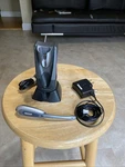 Plantronics CS50-USB Charging Cradle W/ Stand + Headset (read). Fixed Price $28.00.