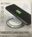 Bytech 5 Watt Wireless Charging Pad, Qi Compatible New. Fixed Price $9.55.