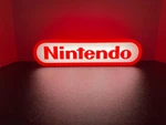 Light Up Nintendo Logo 3D Printed Usb Box Lamp Gaming Room Cor. Fixed Price $34.95.