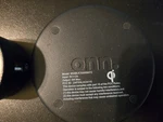Onn. 5W Wireless Charging Pad, Black WIABLK100008472. Fixed Price $8.00.