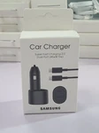 Original New Samsung 45W 2 Ports Super Fast Charging Dual Car Charger With Cable. Fixed Price $7.29.