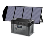Allpowers 2400W Solar Portable Station With Fortable Panel Charger. Fixed Price $714.45.