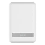 Belkin Boost Up Charge Magnetic Wireless Power Bank 5,000MAH With Stand - White. Fixed Price $49.34.