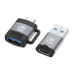 Manhattan 356329 Usb-c To Usb-a & Adapters 2-PIECE Set. Fixed Price $27.32.