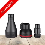 Milwaukee Wet/dry Shop Vac Dust Extractor Step Adapter 3 Pc. Fixed Price $8.50.