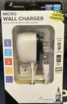 Travelocity Micro Usb Wall Charger 4FT White For Android, Phone, Tablet, Gps. Fixed Price $9.97.