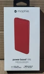 Mophie Power Boost Xxl, 20800 Mah (red) (nib). Fixed Price $20.00.