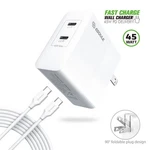Fast 45W Wall Charger Usb-c Compact Travel Block For Laptop Tablet Iphone. Fixed Price $27.99.