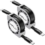Retractable To CABLE(4 Ft, 2PACK),100W 5A Fast Charging Cord,. Fixed Price $18.85.