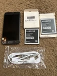 Samsung Galaxy Eclipse 16GB Black SM-J327V W/2 New Battery & Usb Charger Cabl. Fixed Price $17.99.
