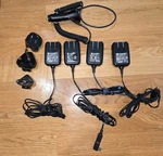 Motorola Vintage Cell Phone Chargers SPN5037B (qty 2) SPN5185B SYN1630A. Fixed Price $30.00.