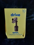 Onn 10W Wireless Charging Car Cup Holder Phone Mount (damaged Box). Fixed Price $14.00.
