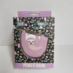 Ijoy Purple White Sloth Icon Animal Power Bank Battery For Phone Life 2000MAH. Fixed Price $19.95.