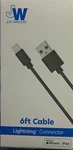 Lot Of 2 Just Wire 6FT Usb Apple Cable. Fixed Price $12.99.