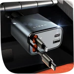 Lisen Retractable Car Charger For Iphone 17, 69W Usb Accessories Adapter. Fixed Price $23.99.