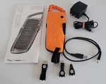 Solio Hybrid Portable H1000 Solar Charger Orange. Fixed Price $19.95.