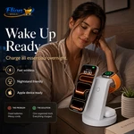 3 1 Wireless Charging Station For Iphone Apple Watch Airpods Charger Stand Do. Fixed Price $22.85.