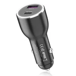 Dual Port 45W Usb Type Car Super Charger Cigarette Lighter Pd Charging Adapter. Fixed Price $16.19.