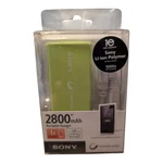 Sony Cycle Energy CP-V3 Portable 2800MAH Usb Rechargeable Power Bank Green. Fixed Price $25.13.