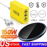 160W 7-PORT Fast Charger Usb Block Charging Station For Samsung Iphone Android. Fixed Price $16.99.