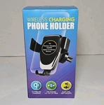 Car Dash Vent Phone Holder Qi Wireless Charging Apple Android Devices Pilot New. Fixed Price $9.99.