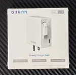 Gitryin Glideez 65W Gan Dual Port Wall Charger With 33.5" Retractable Usb-c Cabl. Fixed Price $50.45.