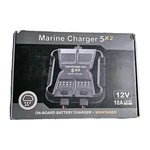Marine Battery Charger 5X2, 10A (5A/BANK) 3 Charging Modes. Fixed Price $85.00.