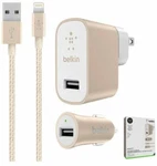3X Belkin Metallic Mixit Super Fast Home & Car Iphone Charger For Ios. Fixed Price $169.99.