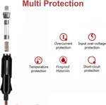 Cigarette Lighter Male Plug Adapter Inverter Cable Power Supply Cord 12V/24V .... Fixed Price $13.95.