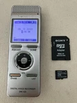 Olympus DM-420 Digital Recorder With Micro Card Tested Working. Fixed Price $74.95.