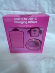 Gems Usb-a To Usb-c Charging Set 5000MMAH Power Bank, Cable & Wall Charger Pink. Fixed Price $19.99.