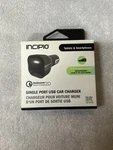 Incipio Quick Car Charger With Single Usb Port For Samsung, Apple, Lg, +. Fixed Price $10.00.