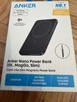Anker Nano Maggo Magnetic Power Bank 5000MAH Slim Black New 15W. Fixed Price $35.40.