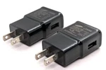 Samsung Travel Adapters Model: ETA-U90JBE Input 100-240V 650-60HZ Output 0.35A. Fixed Price $8.25.