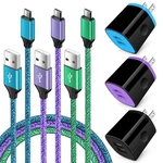 Android Phone Wall Charger Cube Block With Micro Usb Cable Compatible For Mot.... Fixed Price $27.99.