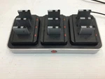 Zcover ZDUPSRK3 Bay Unified Desktop Charger Rack With CP-7925 Batteries. Fixed Price $52.62.