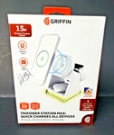 Griffin Tripower Station Max 3-IN-1 Quick Charge Wireless Charging. Fixed Price $14.99.