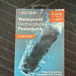 Ecoxgear Ecoxcharge+ Waterproof Rechargeable Led Powerbank Flashlight Black. Fixed Price $29.50.