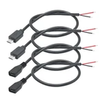 Short Micro Usb & Female 2 Pin Bare WIRE,30CM/11.8IN To Open End. Fixed Price $11.96.