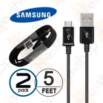2X Original Samsung Micro Usb 5FT Data Charge Cable For Galaxy S7/S6/S5/NOTE6/5. Fixed Price $8.99.