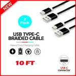 Fenzer Cable 2-PACK, 10FT Premium Nylon Usb To Type Charger. Fixed Price $5.99.