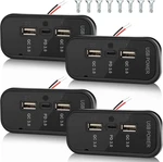 4PCS 72W Ports 12V Rv Usb Outlet, 36W PD3.0 Type-c Quick Charge + Dual 18W Qc. Fixed Price $38.45.